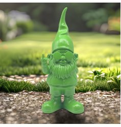 Bring joy to your garden with these charming green gnomes. They'll add a touch of whimsy to your outdoor space