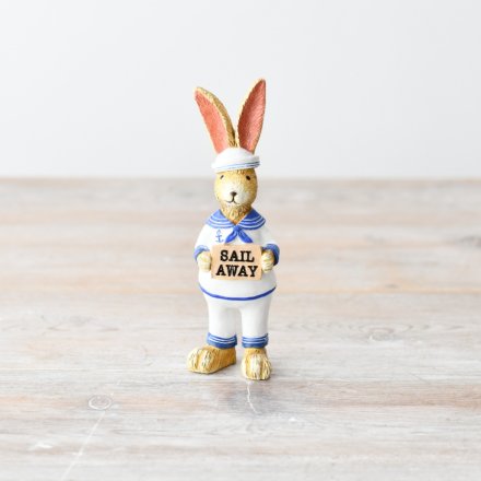 Jasper Rabbit Sail Away, 14cm 