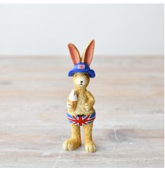 Hop into summer with our charming 'Beach Rabbit' figurine 