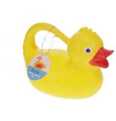 Introducing our charming 1.8L Yellow Duck Watering Can - the perfect garden sidekick!