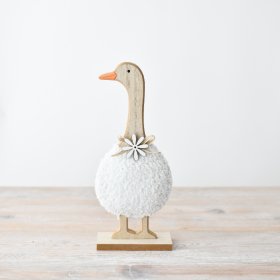 Add some charm to your home with this darling duck ornament.