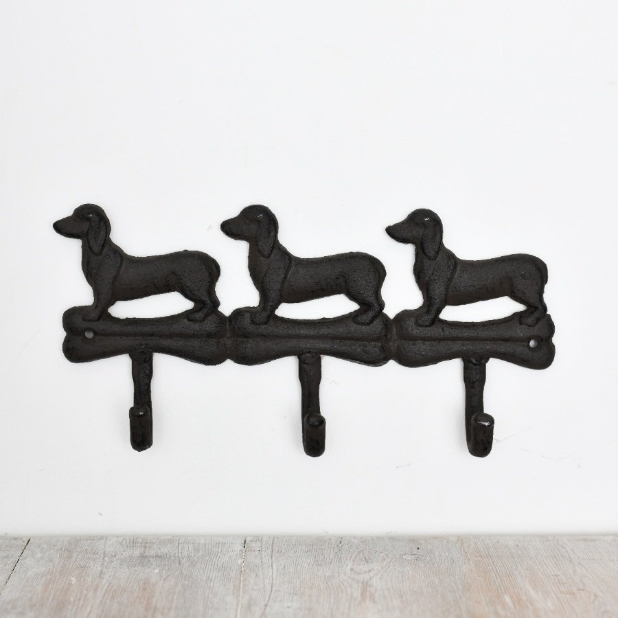 Dog Hooks Cast Iron, 29cm