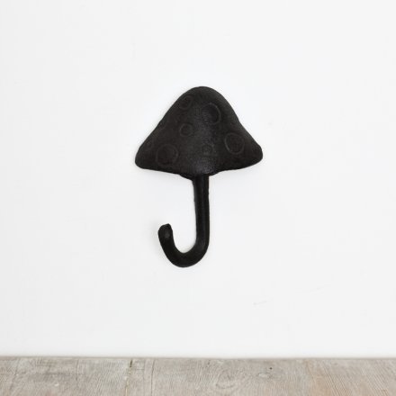Cast Iron Mushroom Hook