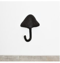 Perfect for lovers of woodland style, this charming mushroom hook adds a trendy touch to any space.