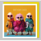a fun chic birthday card 