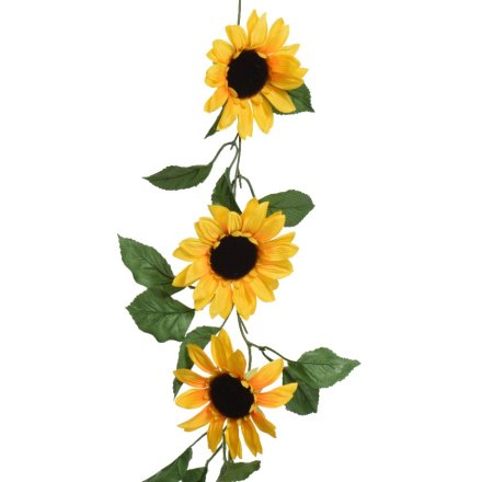 Garland Polyester Sunflower, 150cm 