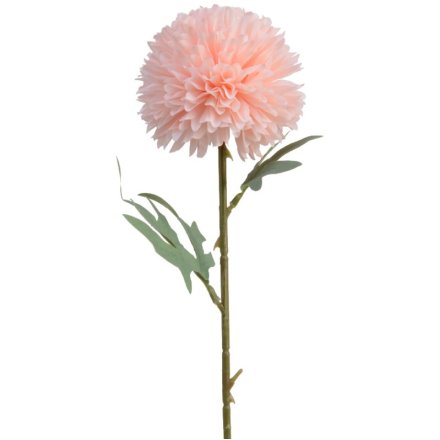 60cm Pink Hydrangea Flower on Stem