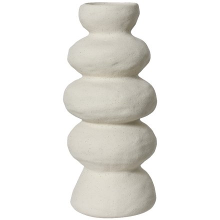 Stoneware Flower Vase, 30.2cm 