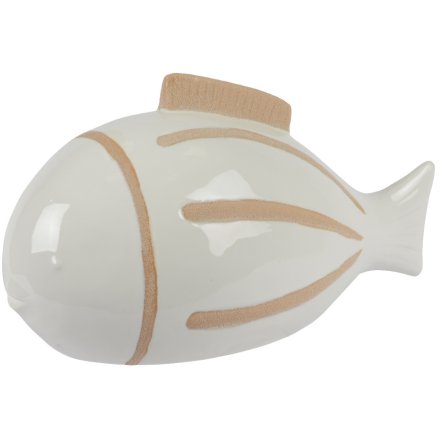 Glazed Fish Deco, 16.3cm 