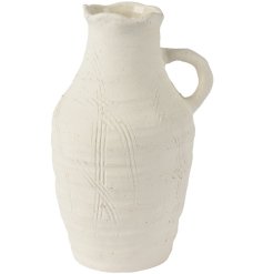 Add a touch of seaside elegance to your space with our stunning Vase Stoneware