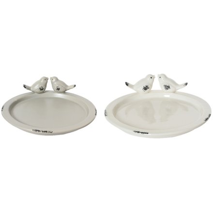 2/A Round Birdfeeder Plates, 22cm 