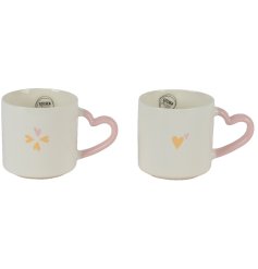 add some love to your morning routine with these cute cups 