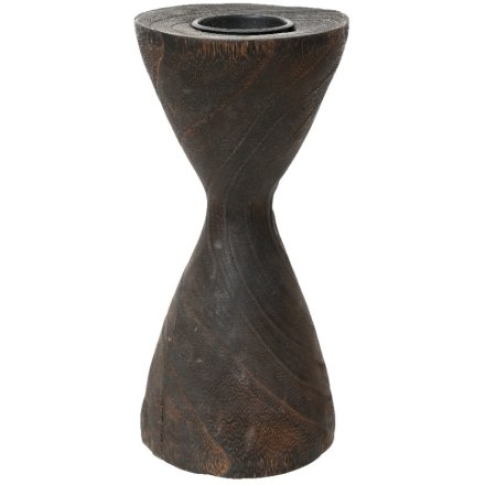 Paulownia Candleholder, 20cm 