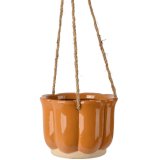 "Upgrade your home decor and add a touch of sophistication with our Hanging Planter Stoneware 