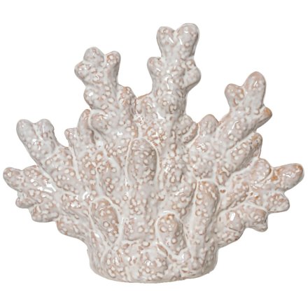 Coral Table Deco, 18.5cm 