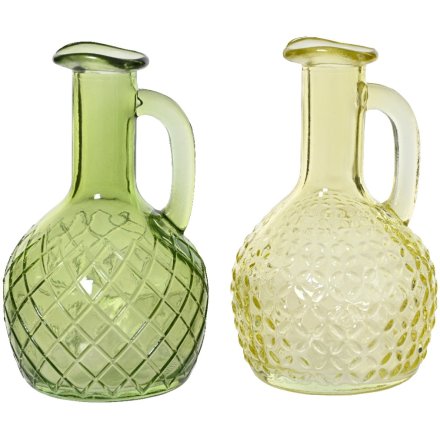 2/A Transparent Spray  Jug Vase Glass