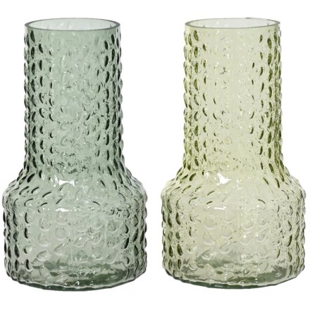 Elegant vases handcrafted from high-quality glass, perfect for showcasing your favorite blooms 