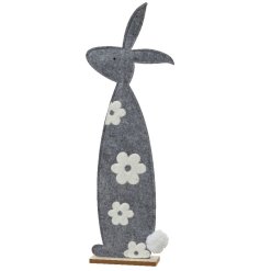 add some spring charm to your easter eco with this felt bunny 