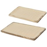 Add a touch of natural beauty to your dining experience with our elegant Set of 2 Mango Wood Plates.