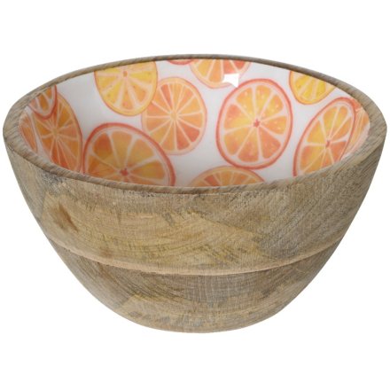 Orange Design Bowl, 12.5cm 