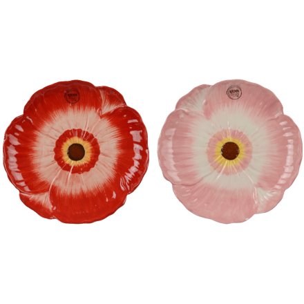 2/A Poppy Breakfast Plate, 22cm
