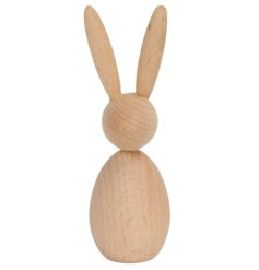 Embrace the power of nature with our whimsical Wooden Rabbit Deco, a perfect addition to your home decor.