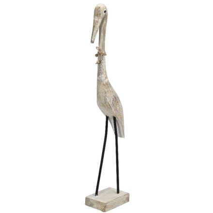 Standing Heron Deco, 87cm 