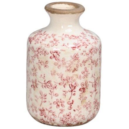 20cm Pink Flower Vase