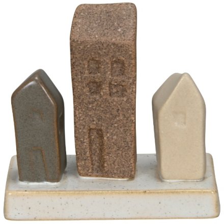 Mounted House Deco, 9cm 