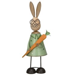 Hop into spring with our adorable Rabbit With Carrot Deco! 