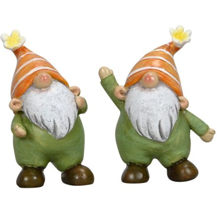 Graden Gnome Deco, 7cm 2 Assorted 