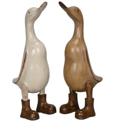 Add a touch of nature to your home with these charming duck ornament