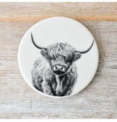 Safeguard your surfaces with this adorable coaster.