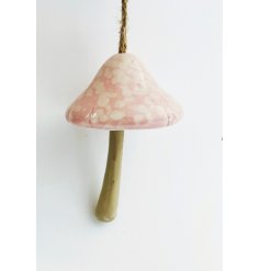 Add a magical touch to your home with our charming Mushroom Hanging Decoration.