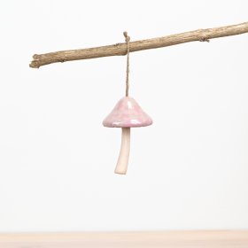 Enhance your home with our charming Mushroom Hanging Decoration - a delightful touch of magic for any room.