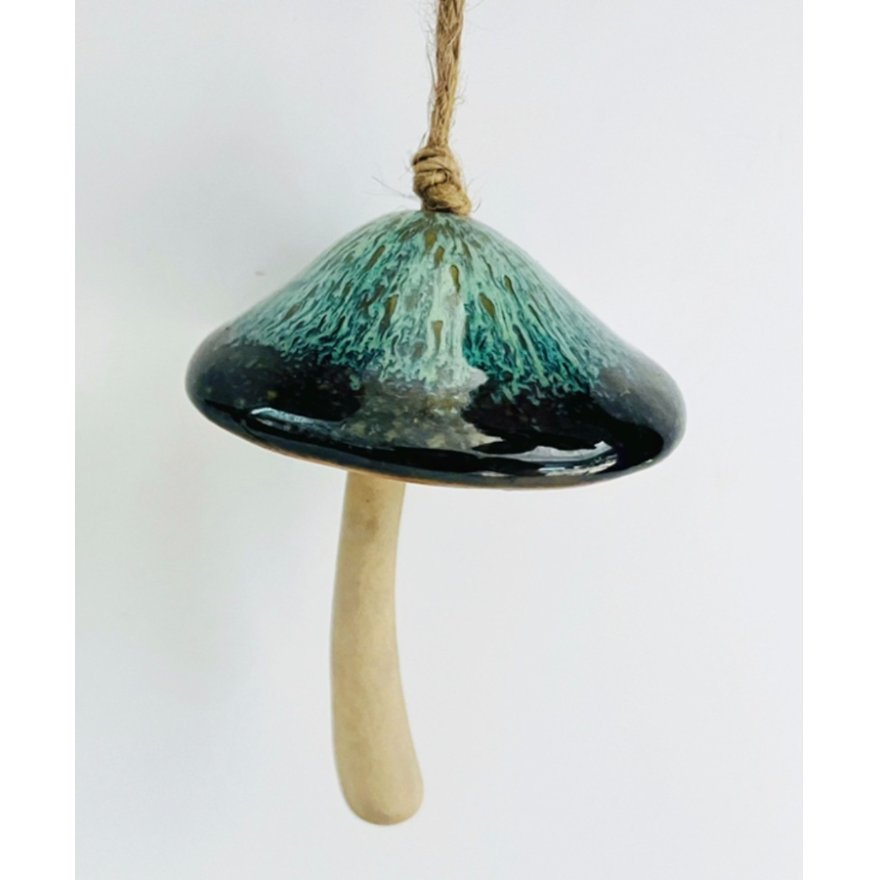 Mushroom Hanging Decoration, 9.5cm