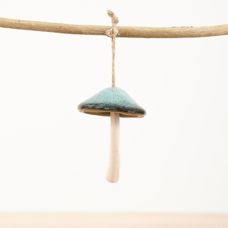 Mushroom Hanging Decoration, 9.5cm