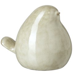  a stylish glazed bird deco