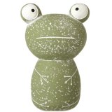 add a touch of nature to your garden with this cute standing frog