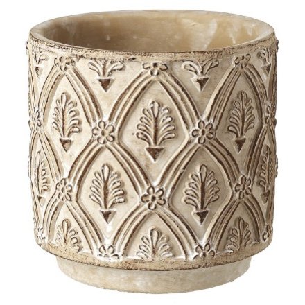 Medium Patterned Planter, 11cm 