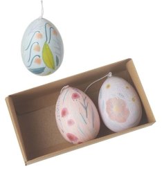 get ready for springtime with these cute hanging eggs 