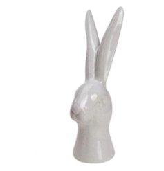 Add a touch of whimsy and elegance to your home with our charming Porcelain Rabbit Head Decoration 