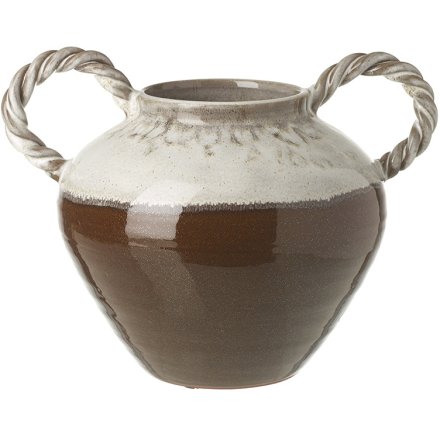 Terracotta Urn Vase, 36.8cm 