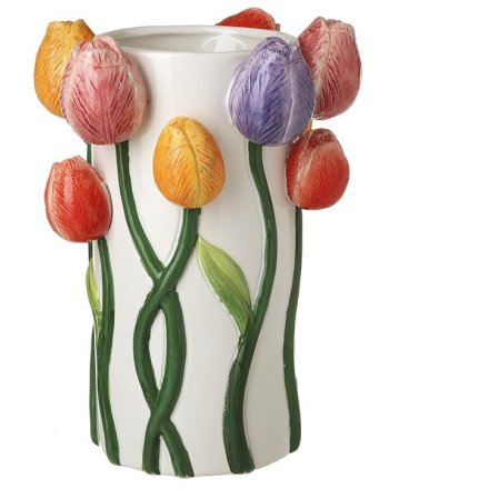 27cm 3D Tulip Flower Vase