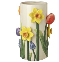  "Add a touch of elegance to your space with our Ceramic Daffodil Flower Pot - the perfect blend of beauty and functi