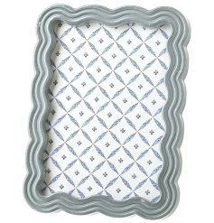 Enhance your home decor with our stylish Blue Wavy Frame, perfect for a contemporary touch.