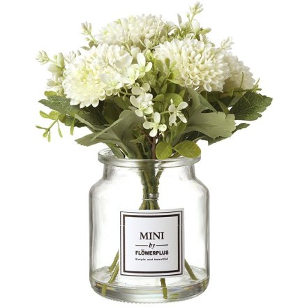 Artificial Flowers in Jar, 