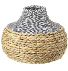 Add a touch of rustic charm and natural beauty to your home with our stunning Rope Vase, 