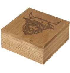 Versatile wooden storage box, perfect for storing small mementos and trinkets