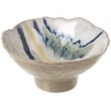 Add a touch of elegance to your home with this stunning White & Blue Porcelain Bowl.